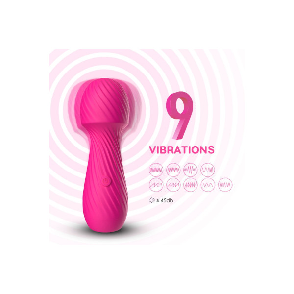 Vibromasseur Wand Massage Rose puissant – USK-W03PNK